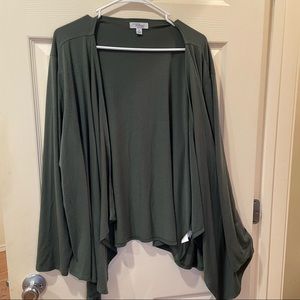 Green Indigo Cardigan